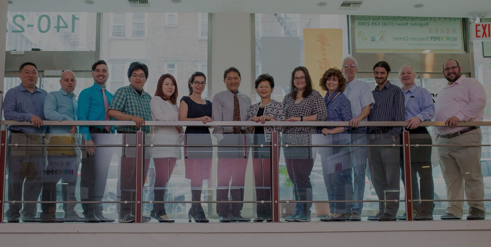 ABCMath Academy instructors at the Flushing, Queens school